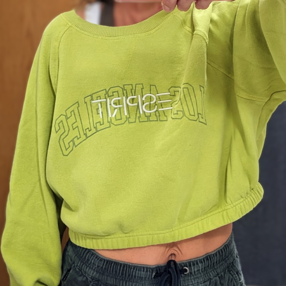 Lime Green Esprit Sweatshirt